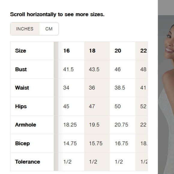 ANNA SORRANO "SUZETTE" STRAPLESS WEDDING GOWN WITH CHANTILLY EYELASH HEM - Picture 15 of 16